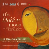 The Hidden Moon An Exhibition of Artworks by Kartick Chandra Pyne