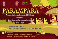 PARAMPARA A Presentation by Guru and Shishyas under Guru Shishya Parampara Scheme 2022  2024